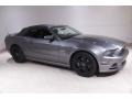 2013 Sterling Gray Metallic Ford Mustang GT Convertible  photo #2