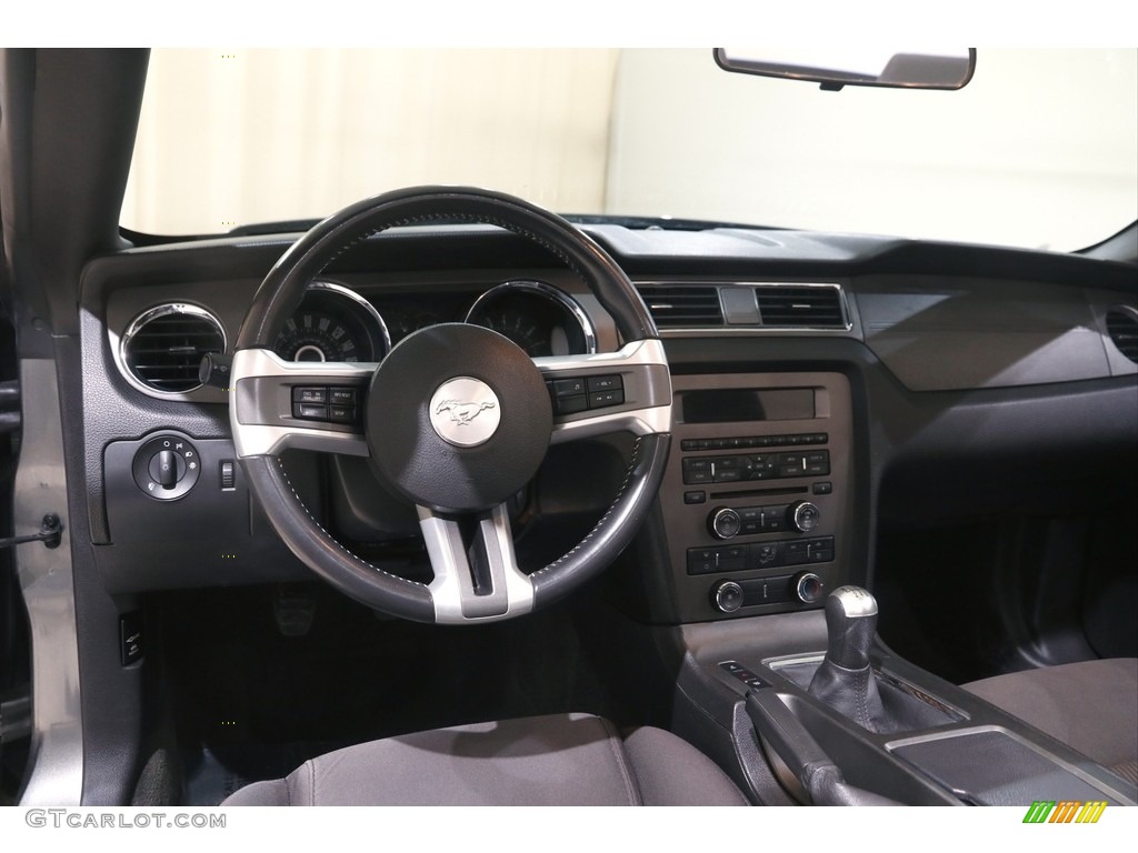 2013 Mustang GT Convertible - Sterling Gray Metallic / Charcoal Black photo #7