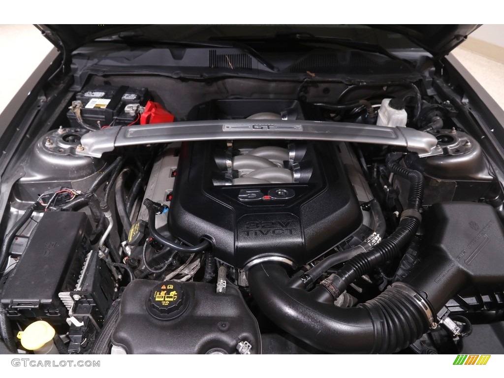 2013 Mustang GT Convertible - Sterling Gray Metallic / Charcoal Black photo #18