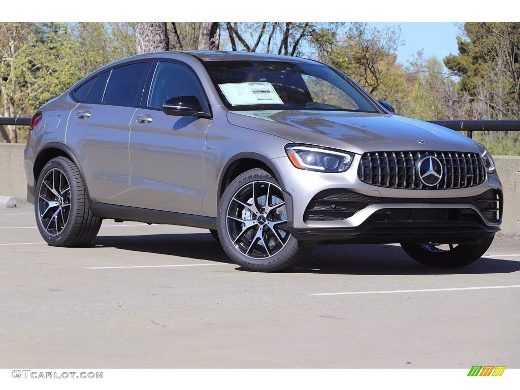 Mojave Silver Metallic 2022 Mercedes-Benz GLC AMG 43 4Matic Coupe Exterior Photo #143999022