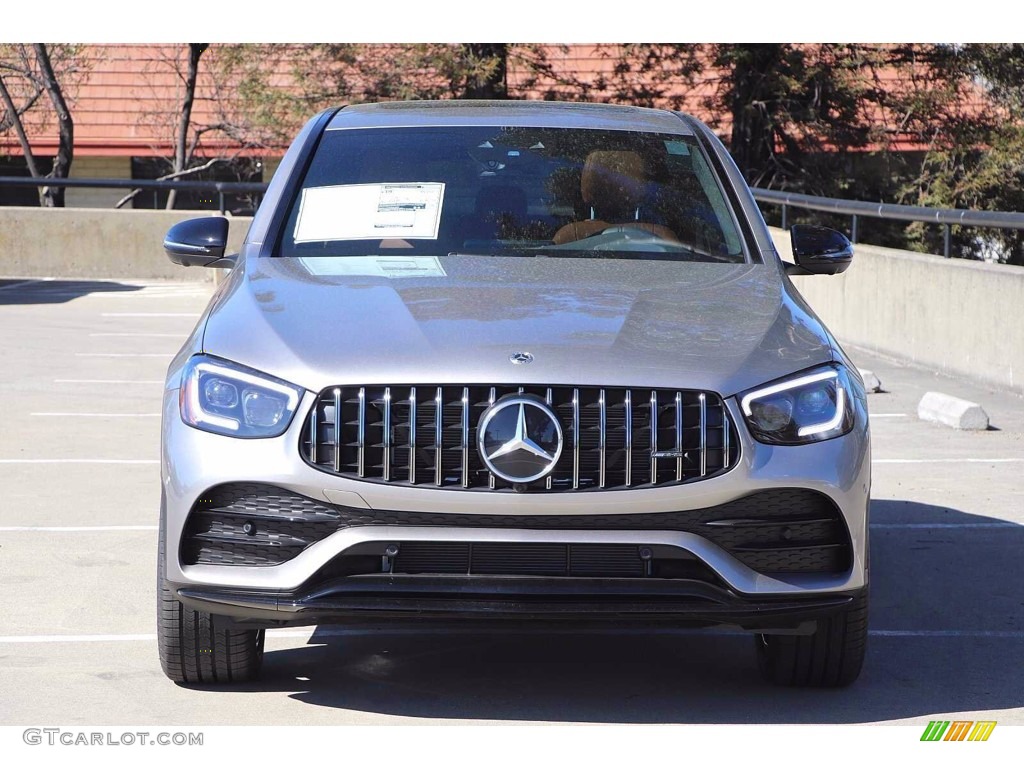 2022 GLC AMG 43 4Matic Coupe - Mojave Silver Metallic / Saddle Brown photo #3