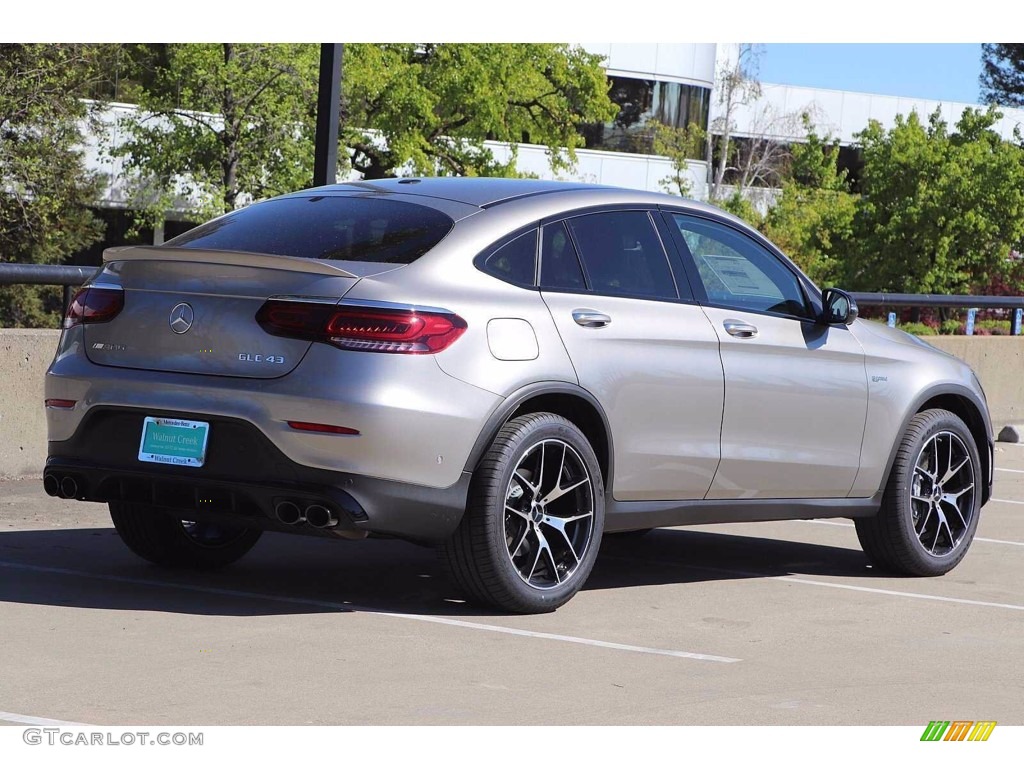 2022 GLC AMG 43 4Matic Coupe - Mojave Silver Metallic / Saddle Brown photo #5