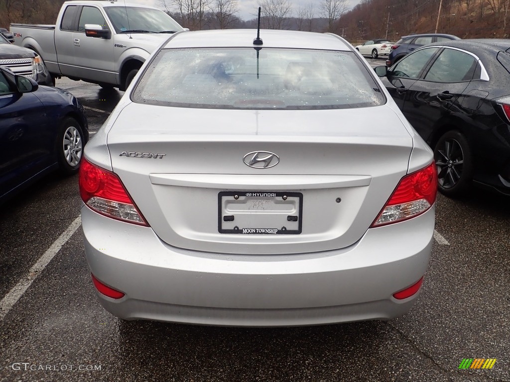 2012 Accent GLS 4 Door - Ironman Silver / Gray photo #3