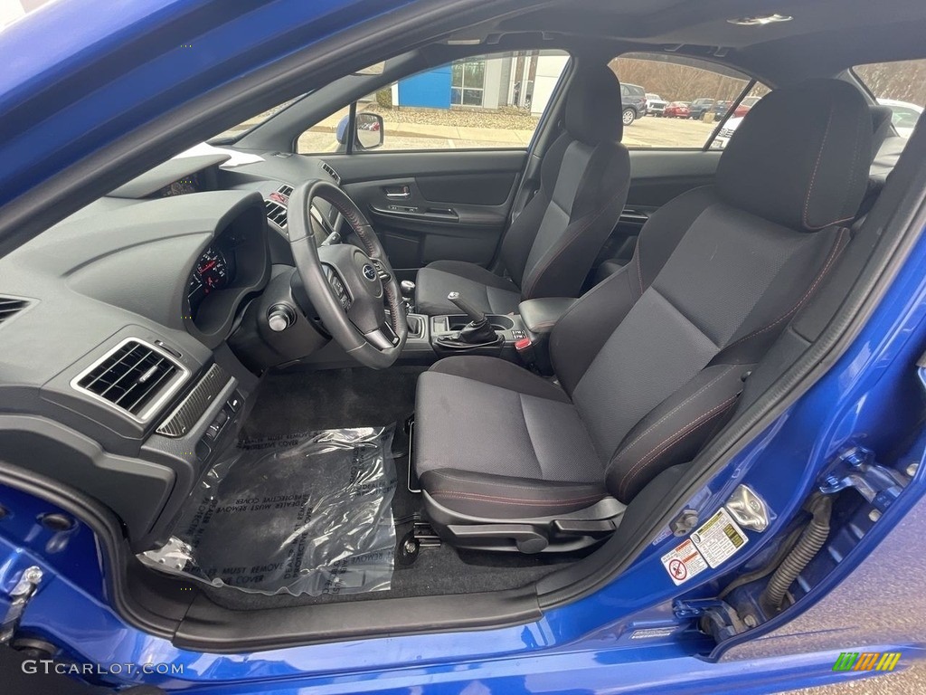 Carbon Black Interior 2019 Subaru WRX Premium Photo #143999126