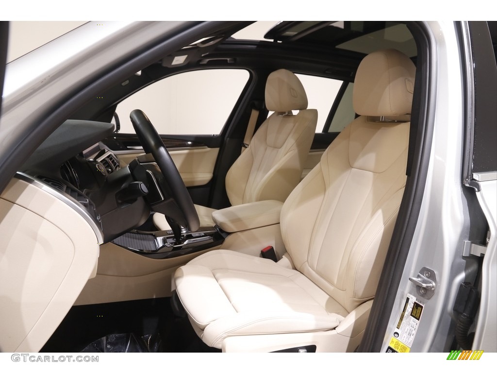 2019 X3 xDrive30i - Glacier Silver Metallic / Canberra Beige/Black photo #5