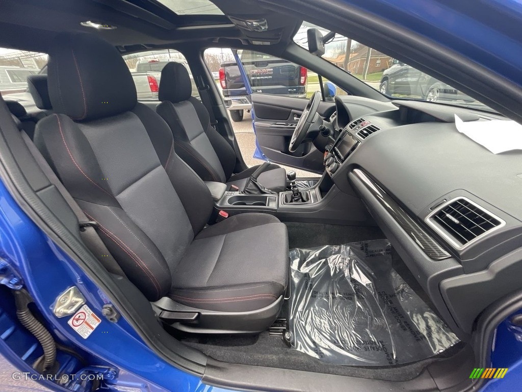 Carbon Black Interior 2019 Subaru WRX Premium Photo #143999445