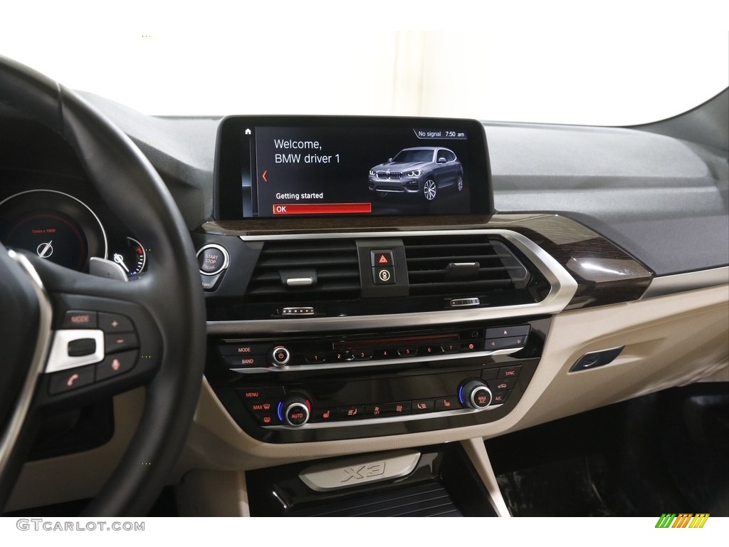 2019 X3 xDrive30i - Glacier Silver Metallic / Canberra Beige/Black photo #9