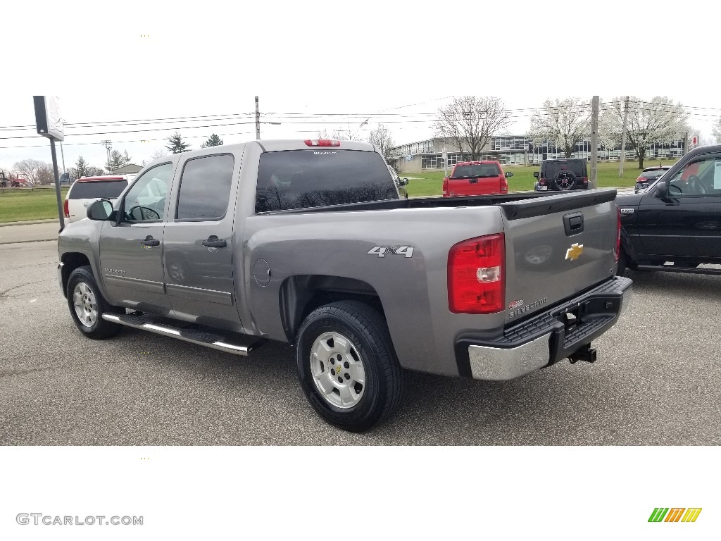 2012 Silverado 1500 LT Crew Cab 4x4 - Graystone Metallic / Ebony photo #5