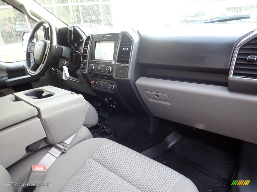 2018 F150 XLT SuperCab 4x4 - Lead Foot / Earth Gray photo #11