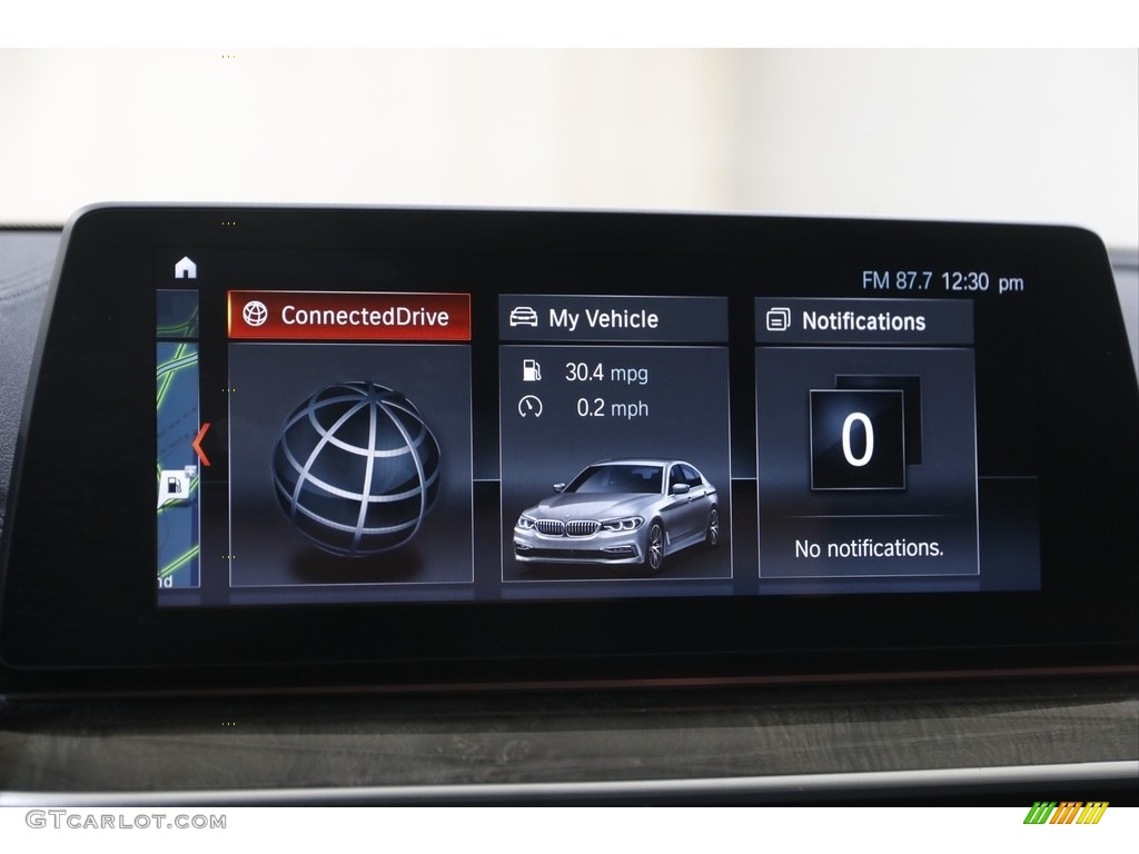 2018 5 Series 540i xDrive Sedan - Bluestone Metallic / Black photo #11