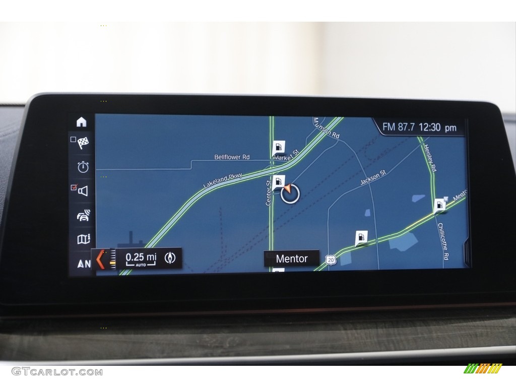2018 5 Series 540i xDrive Sedan - Bluestone Metallic / Black photo #12