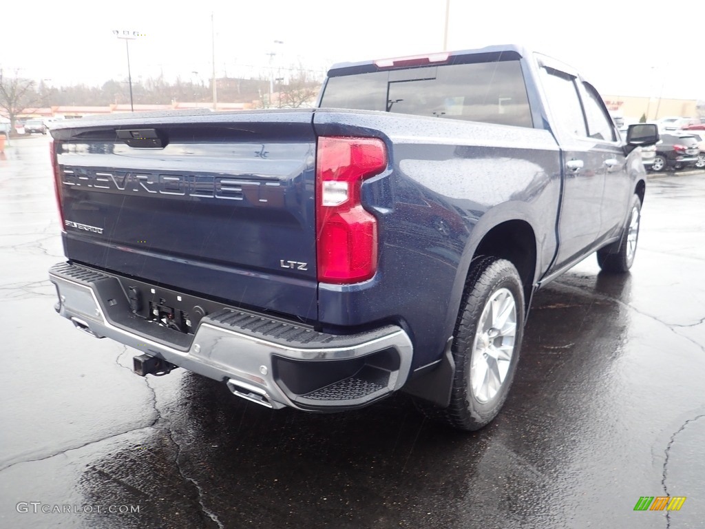2020 Silverado 1500 LTZ Crew Cab 4x4 - Northsky Blue Metallic / Jet Black photo #7