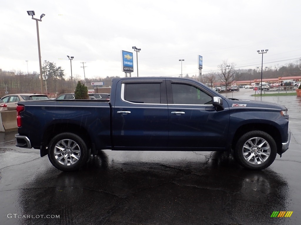 2020 Silverado 1500 LTZ Crew Cab 4x4 - Northsky Blue Metallic / Jet Black photo #9