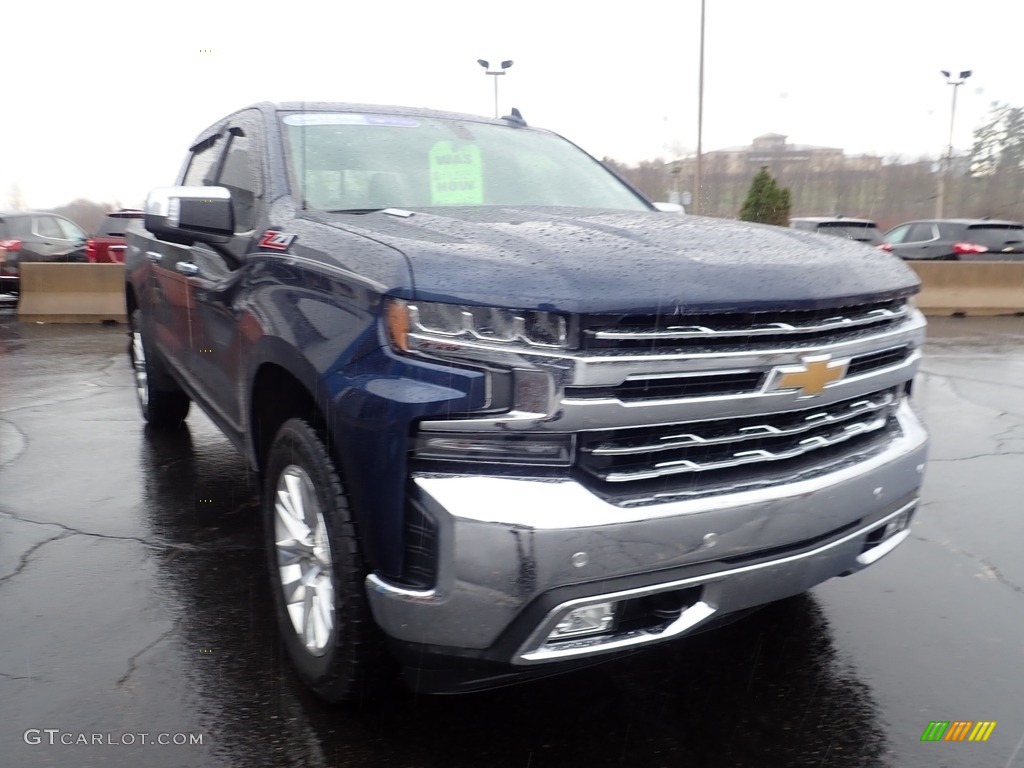 2020 Silverado 1500 LTZ Crew Cab 4x4 - Northsky Blue Metallic / Jet Black photo #11