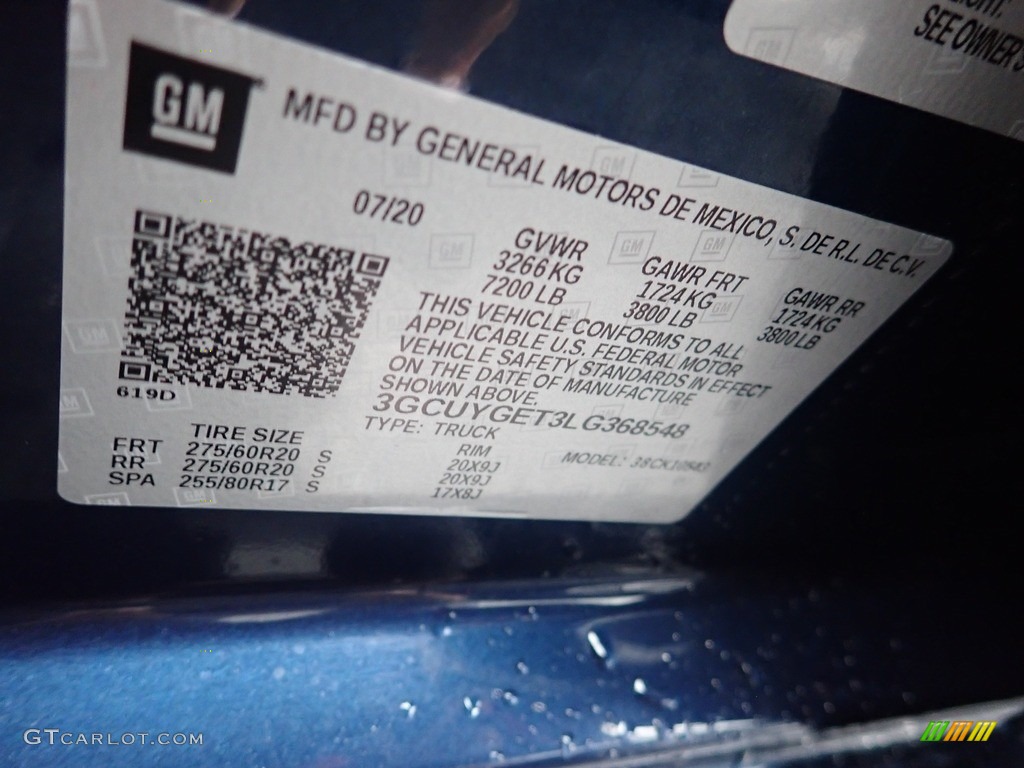 2020 Silverado 1500 LTZ Crew Cab 4x4 - Northsky Blue Metallic / Jet Black photo #28