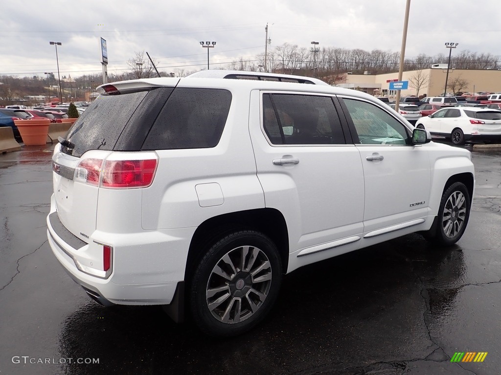 2017 Terrain Denali AWD - White Frost Tricoat / Jet Black photo #9
