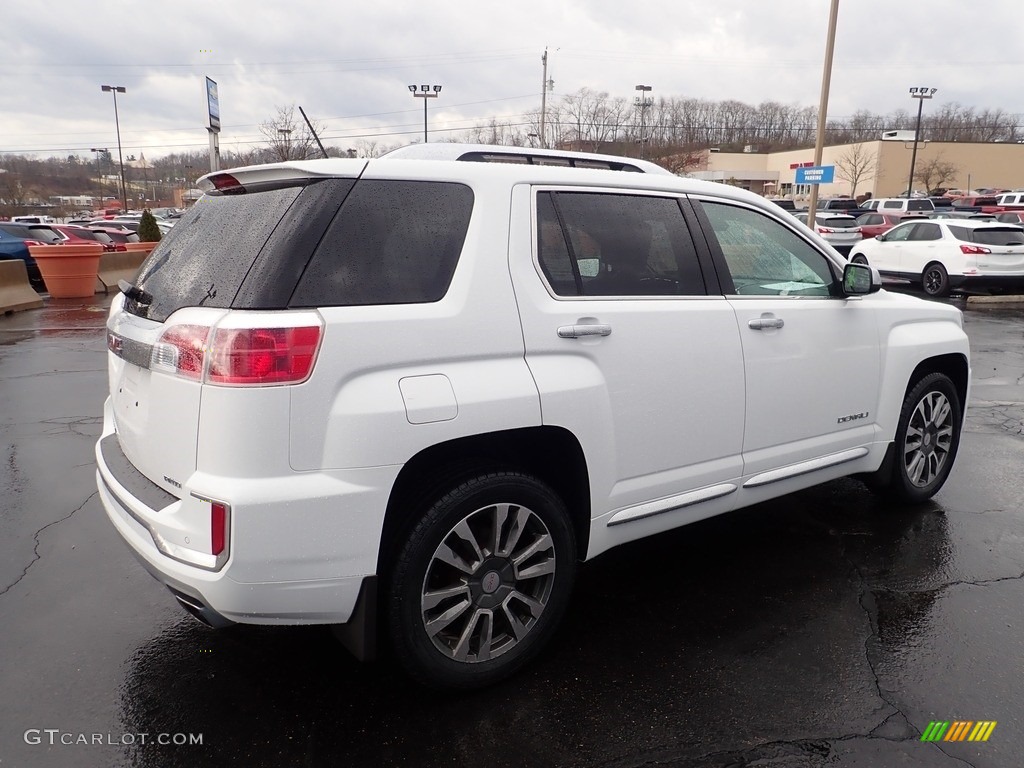 2017 Terrain Denali AWD - White Frost Tricoat / Jet Black photo #9