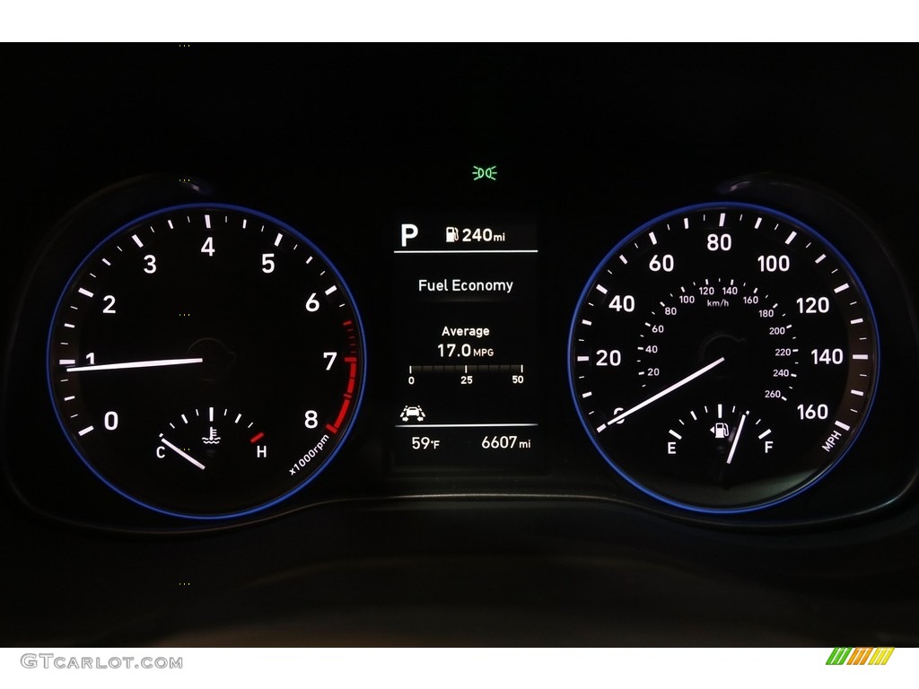 2021 Hyundai Kona Ultimate AWD Gauges Photos