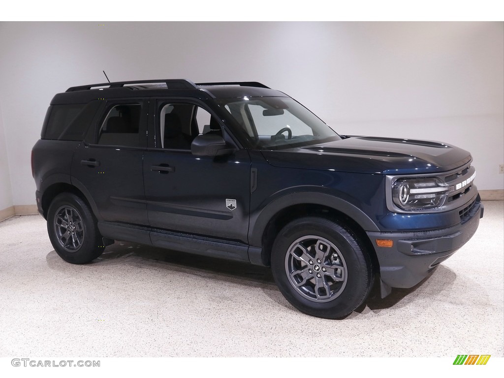 2021 Bronco Sport Big Bend 4x4 - Alto Blue Metallic / Ebony photo #1