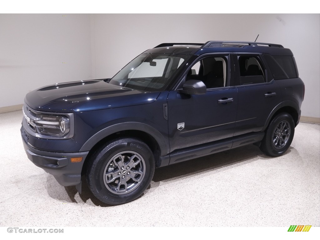 Alto Blue Metallic 2021 Ford Bronco Sport Big Bend 4x4 Exterior Photo #144001401