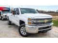 2015 Summit White Chevrolet Silverado 3500HD WT Crew Cab 4x4  photo #1