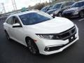 Platinum White Pearl - Civic EX-L Sedan Photo No. 7
