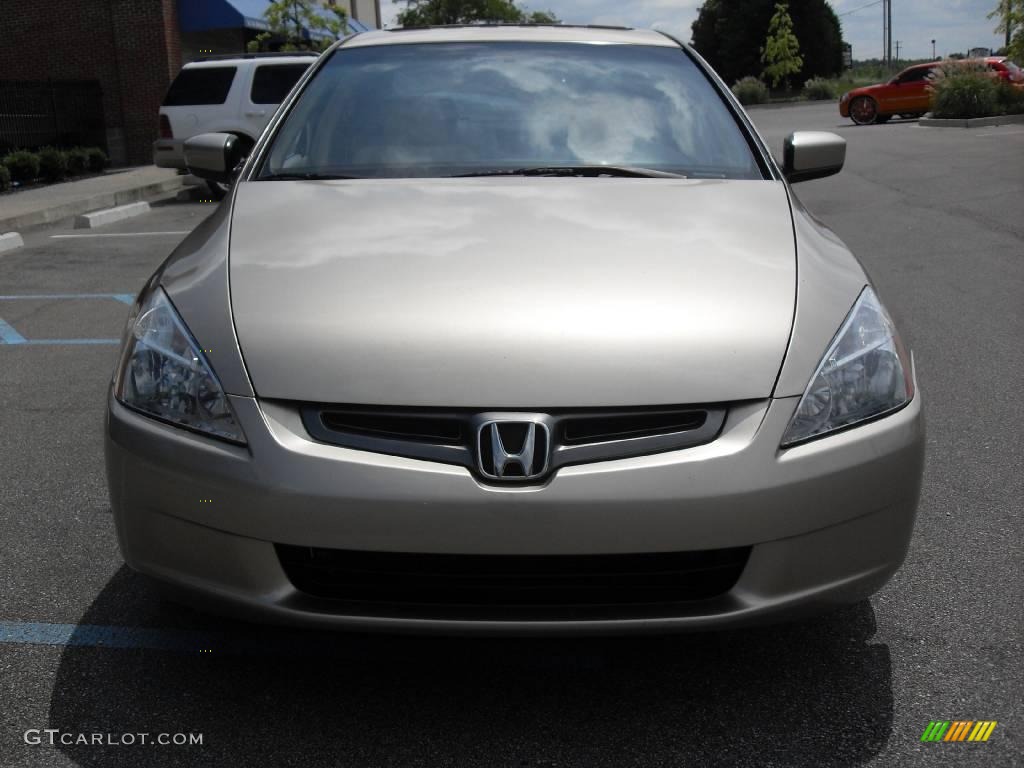 2003 Accord EX-L Sedan - Desert Mist Metallic / Gray photo #3