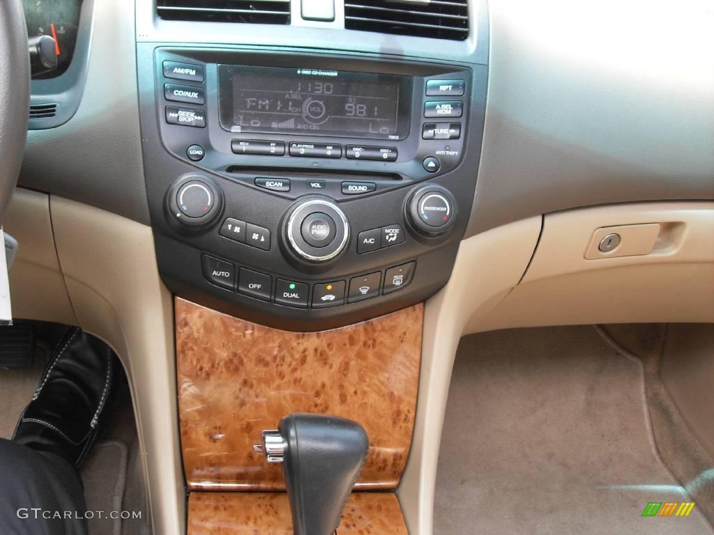 2003 Accord EX-L Sedan - Desert Mist Metallic / Gray photo #11