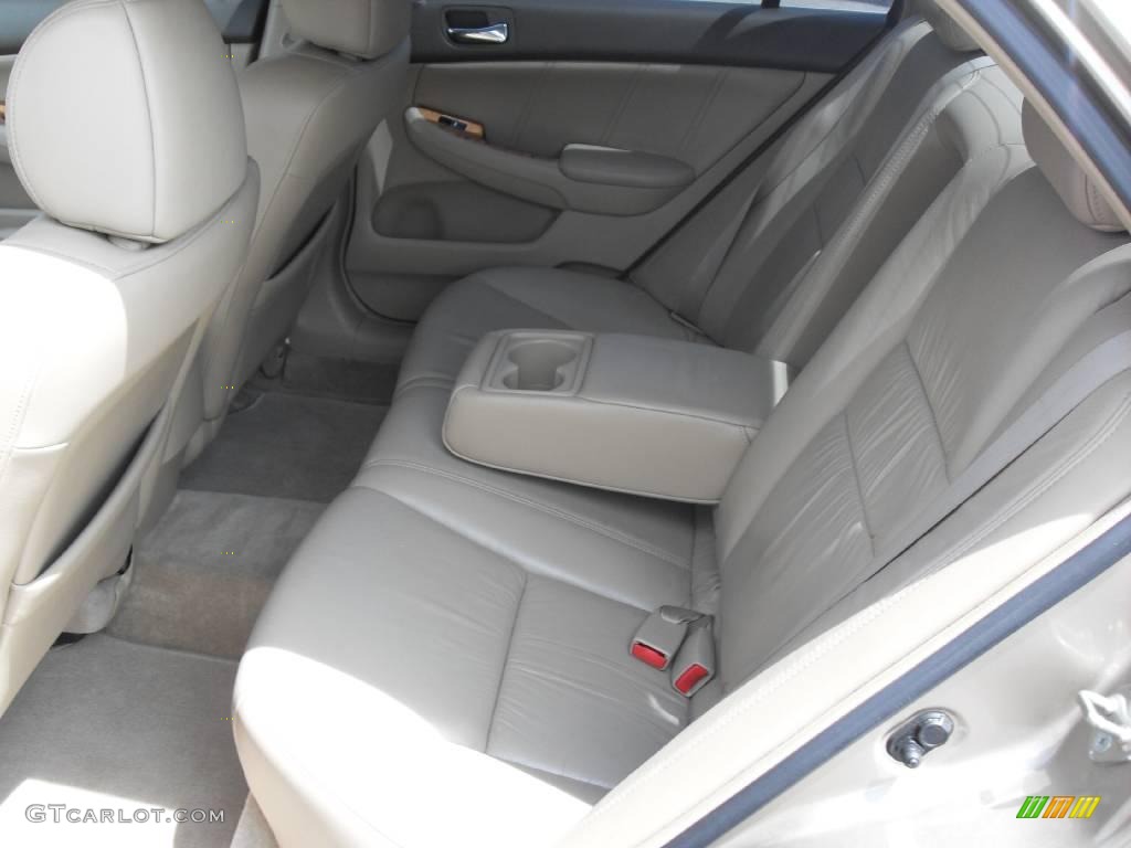 2003 Accord EX-L Sedan - Desert Mist Metallic / Gray photo #15