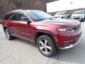 Velvet Red Pearl 2022 Jeep Grand Cherokee L Limited 4x4 Exterior