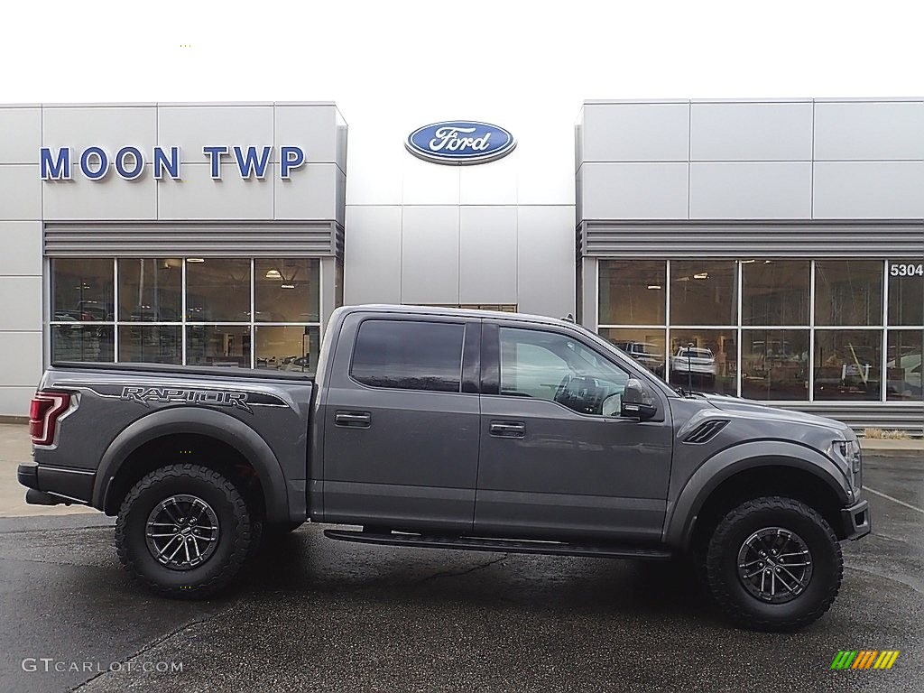 2020 F150 SVT Raptor SuperCrew 4x4 - Lead Foot / Black photo #1