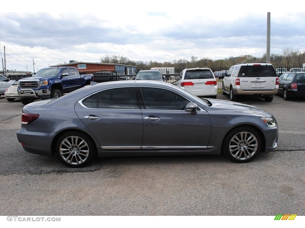 Nebula Gray Pearl 2017 Lexus LS 460 Exterior Photo #144005034