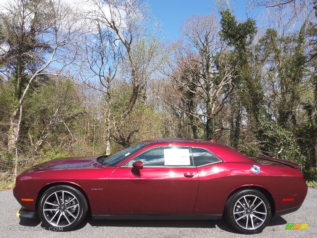 Octane Red Pearl 2022 Dodge Challenger R/T Exterior Photo #144006873