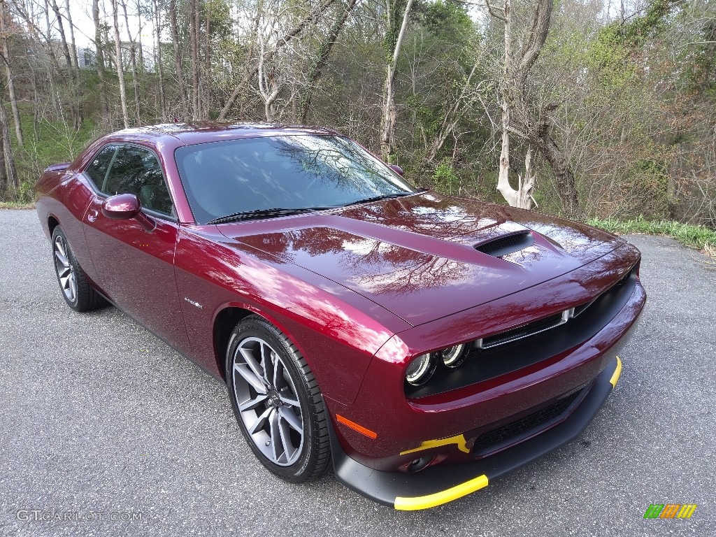 Octane Red Pearl 2022 Dodge Challenger R/T Exterior Photo #144006918