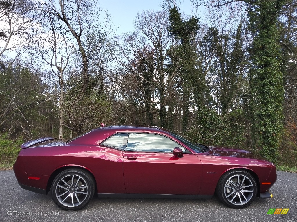 Octane Red Pearl 2022 Dodge Challenger R/T Exterior Photo #144006930