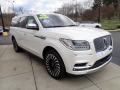 White Platinum Metallic Tri-Coat 2019 Lincoln Navigator L Black Label 4x4 Exterior