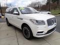 2019 White Platinum Metallic Tri-Coat Lincoln Navigator L Black Label 4x4  photo #8