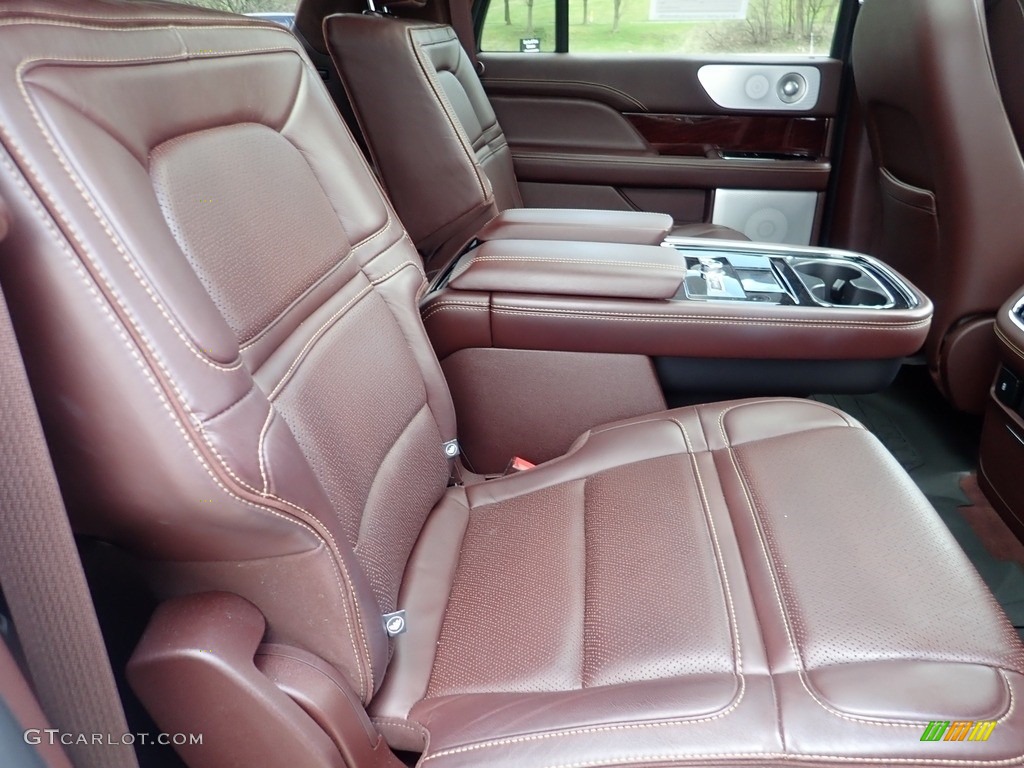 2019 Lincoln Navigator L Black Label 4x4 Rear Seat Photo #144007044