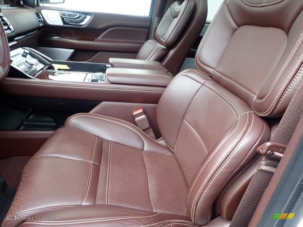 2019 Lincoln Navigator L Black Label 4x4 Front Seat Photo #144007062