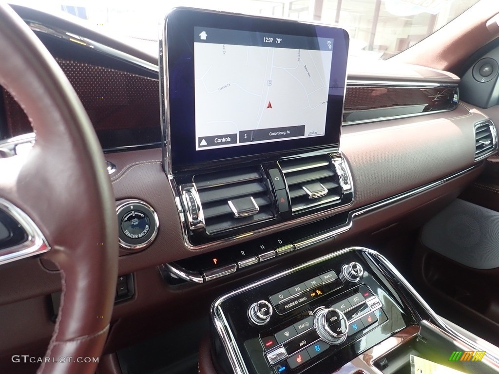 2019 Lincoln Navigator L Black Label 4x4 Russet Dashboard Photo #144007116