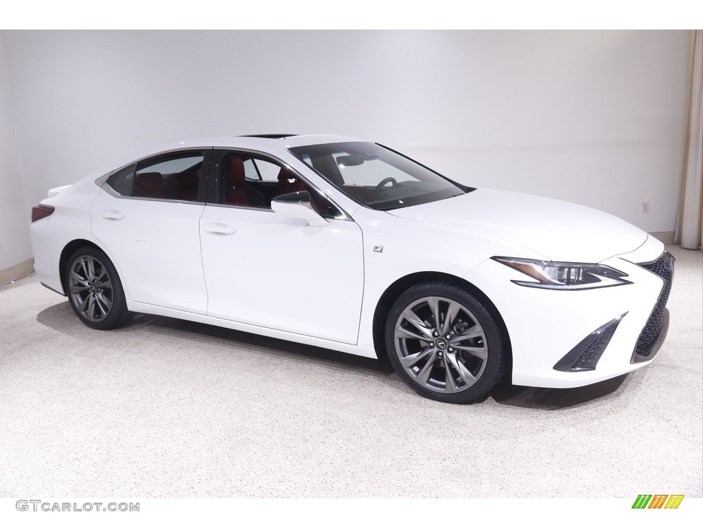 2019 ES 350 F Sport - Ultra White / Red photo #1