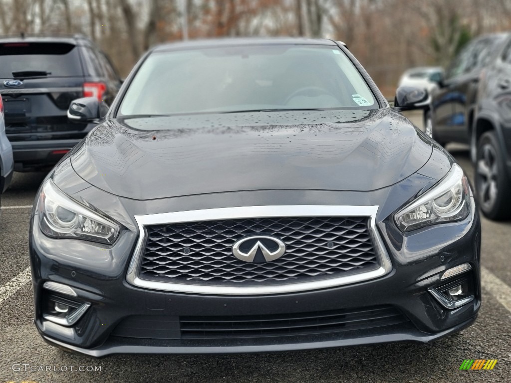 2020 QX50 Luxe AWD - Black Obsidian / Graphite photo #2