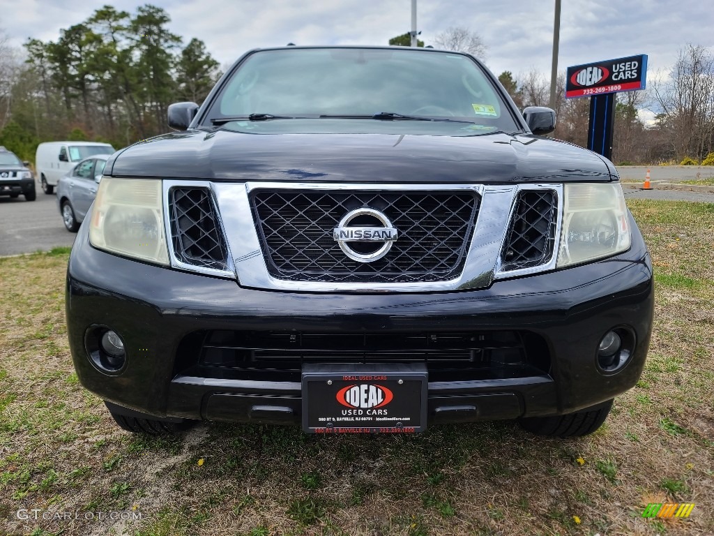 2010 Pathfinder SE 4x4 - Super Black / Graphite photo #2