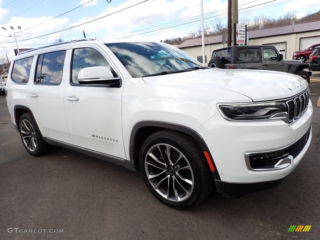 Bright White 2022 Jeep Wagoneer Series III 4x4 Exterior Photo #144008013