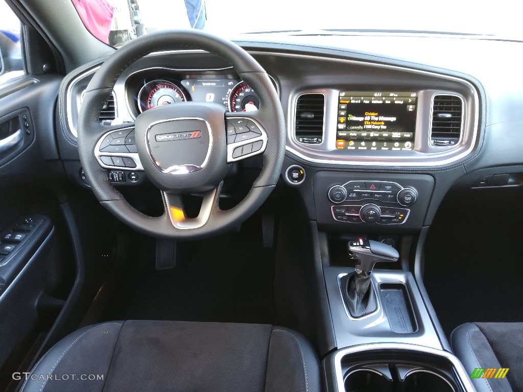 Black Interior 2022 Dodge Charger Scat Pack Plus Photo #144008325