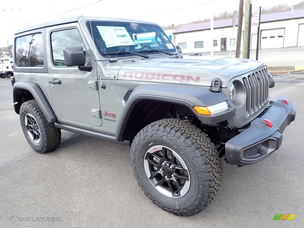 Sting-Gray 2022 Jeep Wrangler Rubicon 4x4 Exterior Photo #144008493