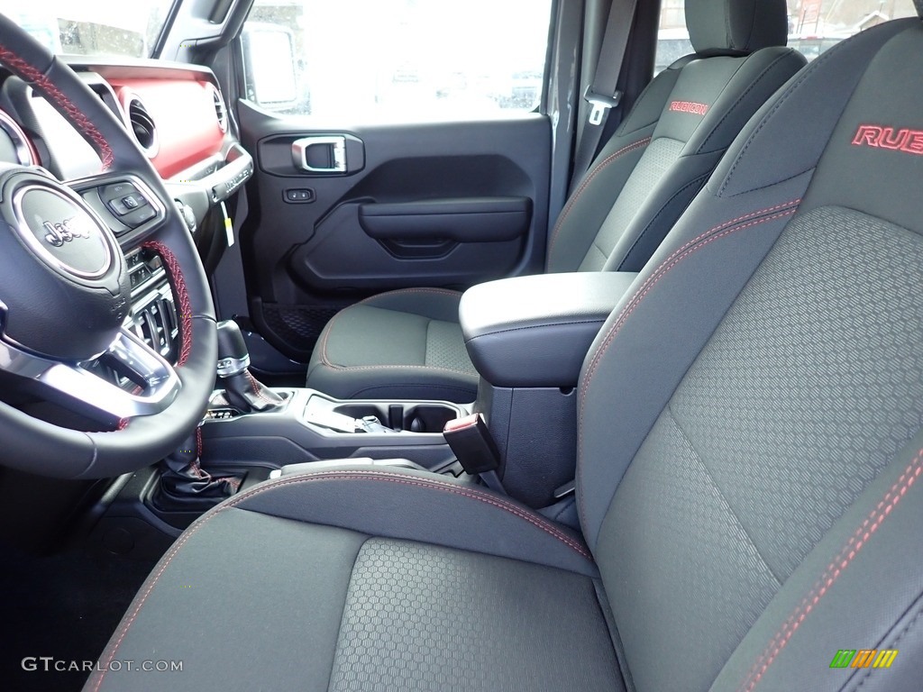 2022 Jeep Wrangler Rubicon 4x4 Front Seat Photo #144008555