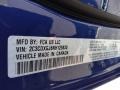 Info Tag of 2022 Charger Scat Pack Plus