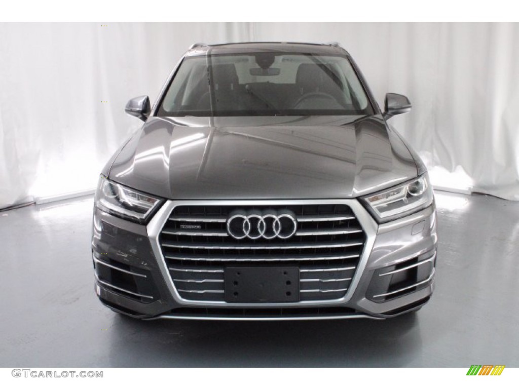 2018 Q7 2.0 TFSI Premium Plus quattro - Samurai Gray Metallic / Black photo #2