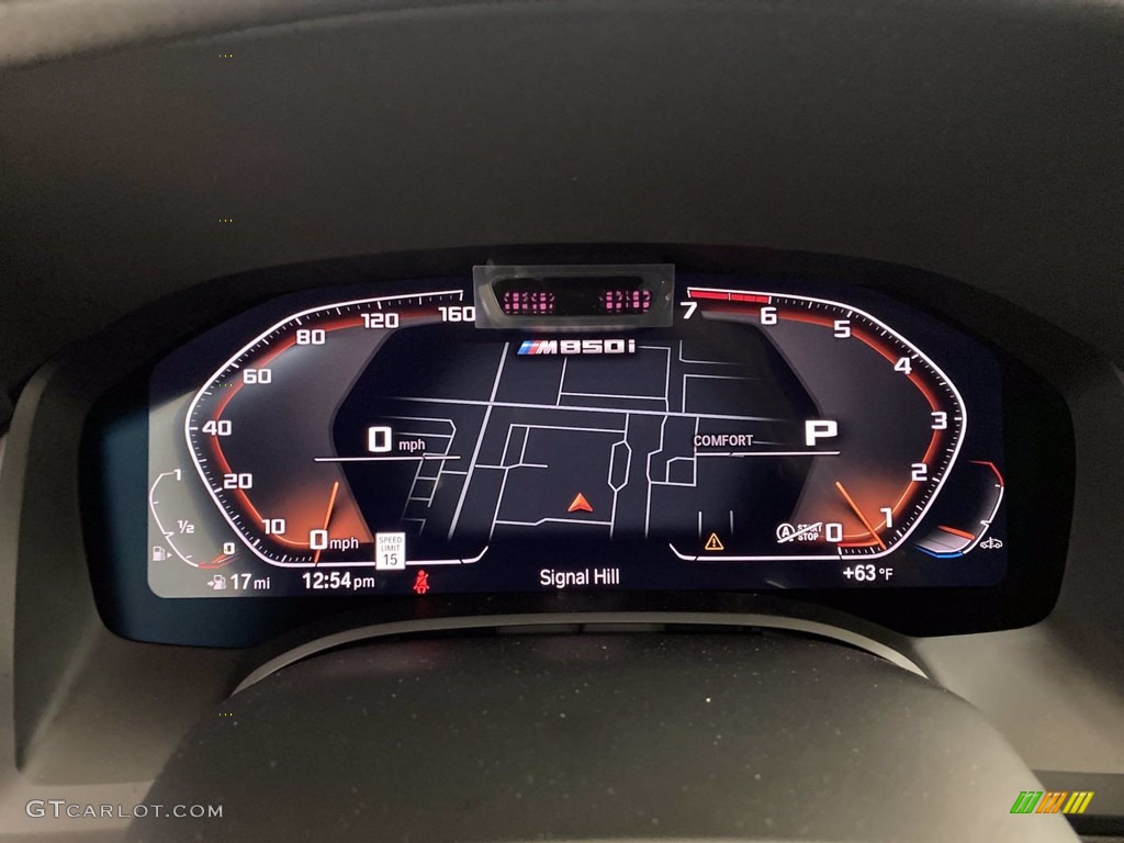 2022 BMW 8 Series M850i xDrive Gran Coupe Gauges Photo #144009066